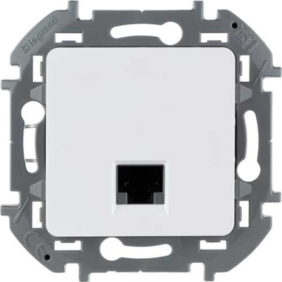 Розетка информационная RJ 45 - категория 6 - UTP Legrand Inspiria Белый Legrand Inspiria 673830