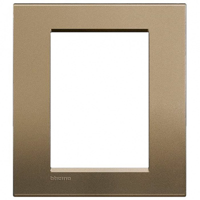 LivingLight Рамка прямоугольная, 3+3 модуля, цвет Коричневый шелк Bticino Bticino  LNA4826SQ