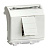 Розетка компьютерная RJ-45 кат. 5e, экранированная Keystone Hyperline (2 мод.) / белый DKC Brava