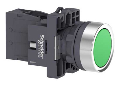 Schneider Electric Кнопка,сфикс.,зеленая,1НO Schneider Electric  XA2EH031