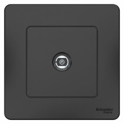Розетка TV скрытой установки Systeme Electric Blanca Антрацит Systeme Electric Blanca BLNTS000016
