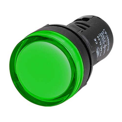 Сигнальный индикатор со встроенным диодом 24В зеленый DKC  DKC  ALIL2L24