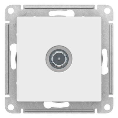 Розетка TV проходная 4DB механизм Schneider Electric AtlasDesign Белый Systeme Electric AtlasDesign ATN000192