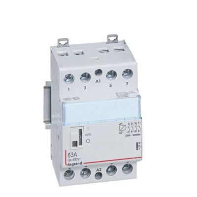 Контактор 230V 4НО 63A с руч.уп. Legrand CX3 Legrand  412556