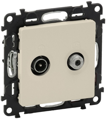 Розетка TV-SAT "звезда" Legrand Valena Life Слоновая кость Legrand Valena Life 753564