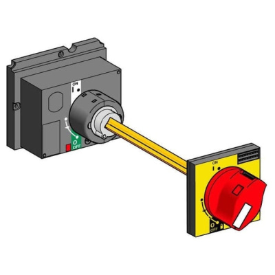 Выносная поворотная рукоятка управления красн/желт. Schneider Electric Schneider Electric  GV7AP02