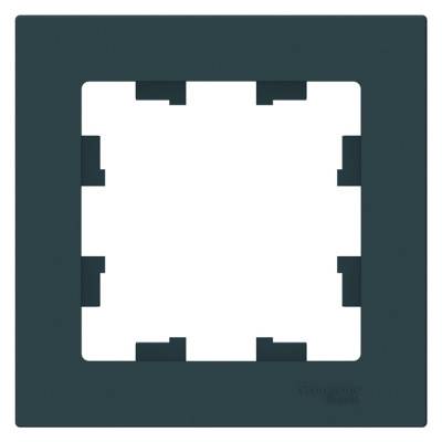 Рамка 1-постовая Schneider Electric AtlasDesign Изумруд Systeme Electric AtlasDesign ATN000801