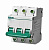 Автоматический выключатель 3P 2A (D) 6kA DEKraft ВА-103