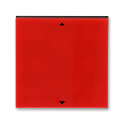 Управляющий элемент Busch-Jalousiecontrol®II с маркировкой красный / дымчатый чёрный ABB Levit ABB Levit 2CHH700110A4065