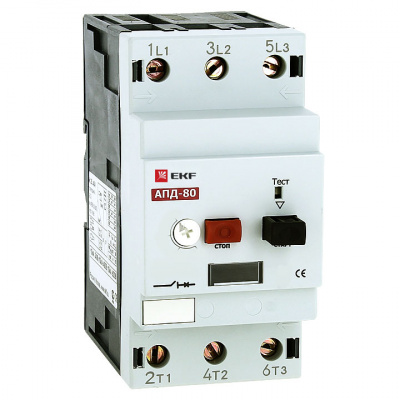 Автомат пуска двигателя 16-25A EKF PROxima АПД-80 EKF PROxima АПД-80 apd3-16-25