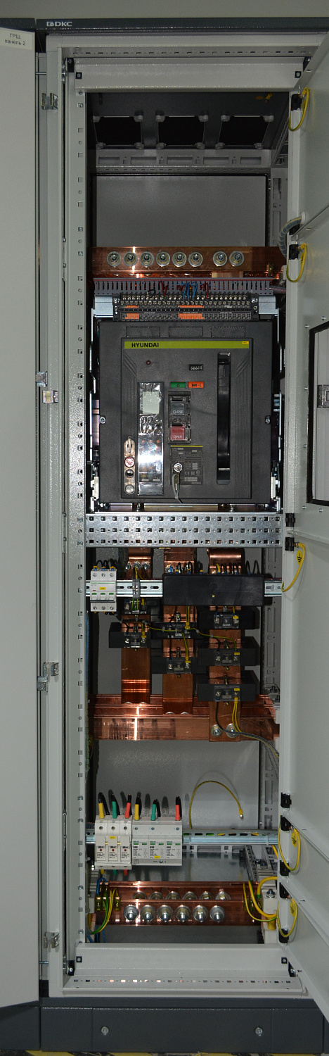 ГРЩ – АВР 2000А с секционным выключателем. Объект: АвтоГазоНаполнительная компрессорная станция (АГНКС-11): разработаны Промышленность - фото № 4
