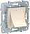 Вывод кабеля 16 A Schneider Electric Unica New Бежевый