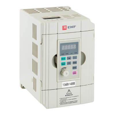 Преобразовать частоты 1,5/2,2кВт 3х400В EKF PROxima VECTOR-100 EKF VECTOR VT100-1R5-3B