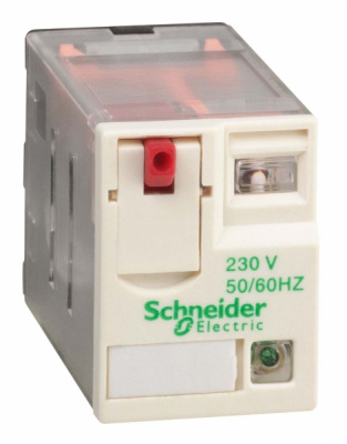 Реле 3СО светодиод 230В AC Schneider Electric Schneider Electric  RXM3AB2P7
