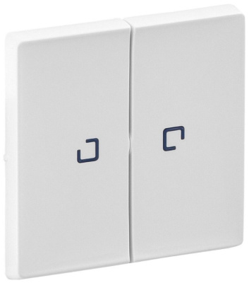 Клавиша 2-ая с подсветкой Legrand Valena Life Белый Legrand Valena Life 755220