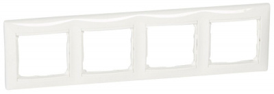 Рамка 4-постовая горизонтальная Legrand Valena Белый Legrand Valena 774454