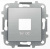 Накладка зарядного устройства 2хUSB ABB NIE Sky Нержавеющая сталь 8585 AI ABB Sky 2CLA858500A1401