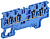 ARMAFIX Клемма пруж. CX2.5-4 BU 2,5мм2 4-конт. синяя IEK