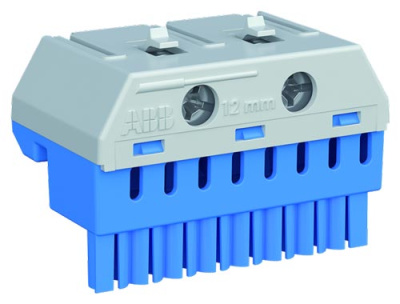Клемма самозажимная N 8x1.5-4мм2+2x2.5-25мм2 / ZK82B ABB ABB CombiLine-M 2CPX062752R9999