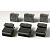 Блок скользящих контактов левый ABB Sace Tmax T7-T7M-X1 PM
