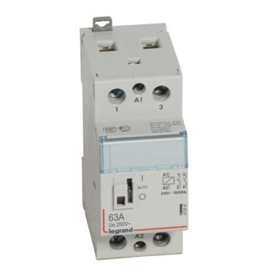 Контактор 230V 2НО 63A с руч.уп. Legrand CX3 Legrand  412547