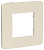 Рамка 1-постовая Schneider Electric Unica New Studio Color Бежевый/Бежевый