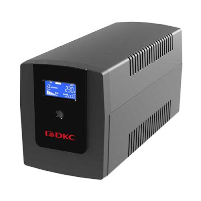 ИБП Info LCD, 1500 ВА, Schuko (3), USB + RJ45 DKC DKC  INFOLCD1500S