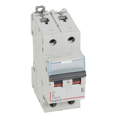 Автоматический выключатель 2P 25 A B 6kA Legrand DX3 Legrand DX3 407511