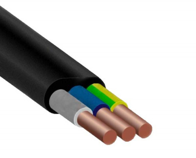 Кабель силовой ВВГ-Пнг 3х6 ГОСТ плоский КПП Россия ВВГнг ВВГнг 3х6П
