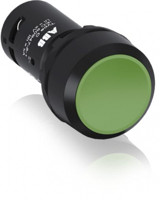 Кнопка CP1-10G-10 зеленая без фиксации 1HO ABB  ABB  1SFA619100R1012
