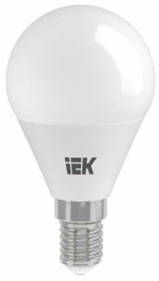 Лампа светодиодная G45 E14 220-240В 7Вт 4000К IEK ECO IEK ECO LLE-G45-7-230-40-E14