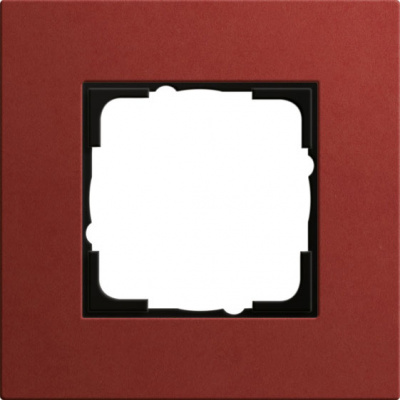 Рамка 1-постовая Gira Esprit Lenoleum-Multiplex Красный Gira Lenoleum-Multiplex 0211229Gira