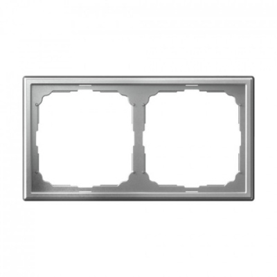 ARTGALLERY 2-постовая РАМКА, универсальная, АЛЮМИНИЙ Systeme Electric ArtGallery GAL000302