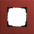 Рамка 1-постовая Gira Esprit Lenoleum-Multiplex Красный Gira Lenoleum-Multiplex 0211229Gira