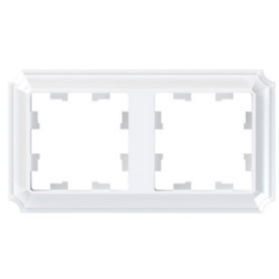 SE AtlasDesign ANTIQUE Рамка 2-постовая Белый Systeme Electric AtlasDesign ATN100102
