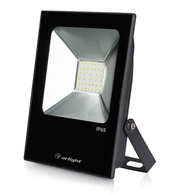 Прожектор светодиодный AR-FLAT-ICE-30Вт-220В Arlight Черный Arlight  023579Arlight
