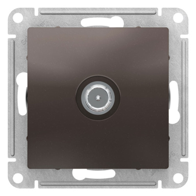 Розетка TV проходная 4DB механизм Schneider Electric AtlasDesign Мокко Systeme Electric AtlasDesign ATN000692