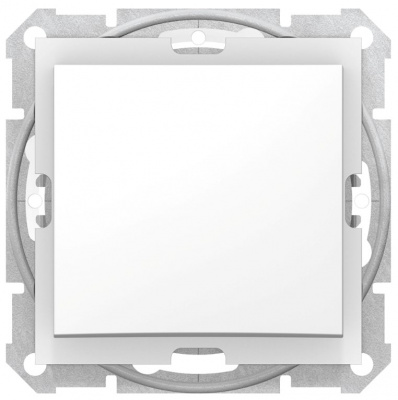 Выключатель 1-клавишный 10A IP44 Schneider Electric Sedna Белый Schneider Electric Sedna SDN0100321