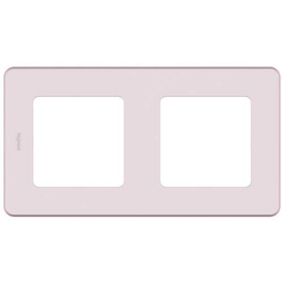 Рамка декоративная универсальная, 2 поста, Legrand Inspiria Розовый Legrand Inspiria 673944