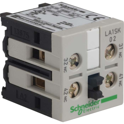 Блок вспом. конт. мгнов. д/мини конт.2Нз Schneider Electric Schneider Electric  LA1SK02