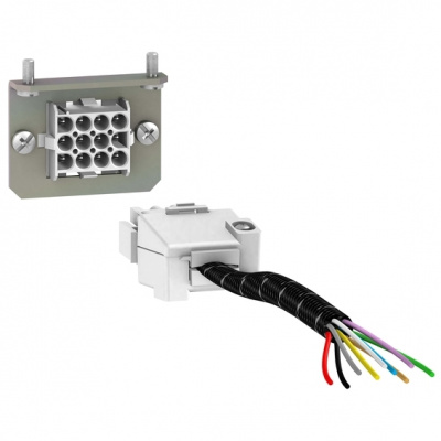 Разъем на 9 проводов неподвижная и подвижная часть Schneider Electric Compact/VigiCompact NSX100-630 Schneider Electric Compact NSX LV429272