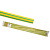 Трубка термоусаживаемая, D до/после усадки 6/3мм, желто-зеленая, TDM ТУТнг