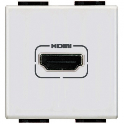 Разъем HDMI Bticino Living Light Белый Bticino Living Light N4284