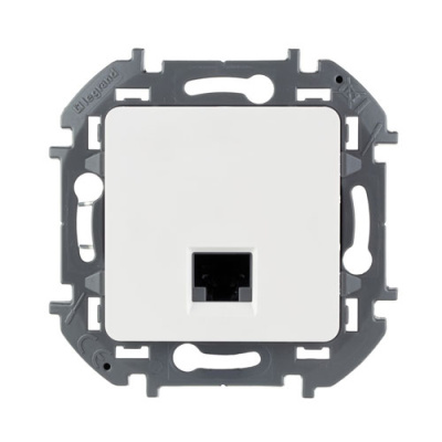 Розетка информационная RJ 45 - категория 5e - UTP IEK Inspiria Белый IEK Inspiria 673825