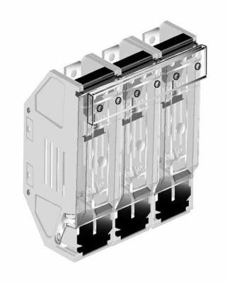 Держатель предохранителей OFAX4AS33 3-полюсный до 1250А, IP20, о бщая крышка ABB ABB  1SCA022631R2680