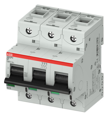 Автоматический выключатель 3P 20A (B) 5kA ABB S803PV ABB S800PV 2CCF019613R0001