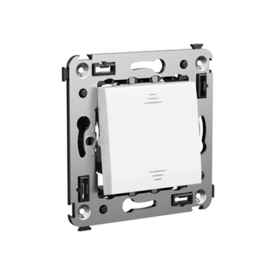 Выключатель одноклавишный в стену, "Avanti", "Белое облако" DKC DKC Avanti 4400103DKC