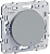Переключатель 1-клавишный с подсветкой LED 10A (схема 6) Schneider Electric Odace Алюминий