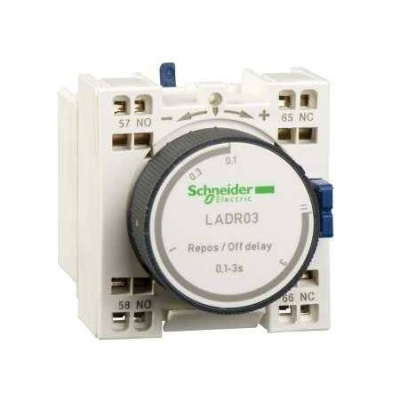 Дополнительный контактный блок с выдержкой времени 10…180С пруж.заж Schneider Electric Schneider Electric  LADT43