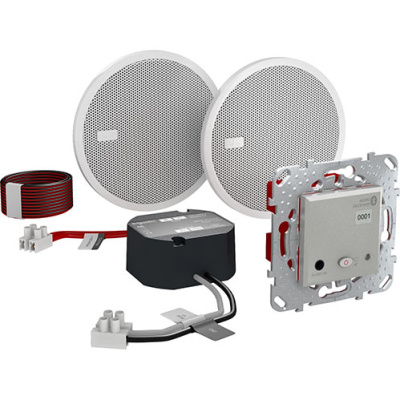Unica Top Аудиосистема BLUETOOTH, Алюминий Schneider Electric Schneider Electric  MGU70.566.30